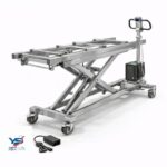 Paslanmaz Cenaze Kaldırma Arabası | Şarjlı Elektrikli 250 Kg