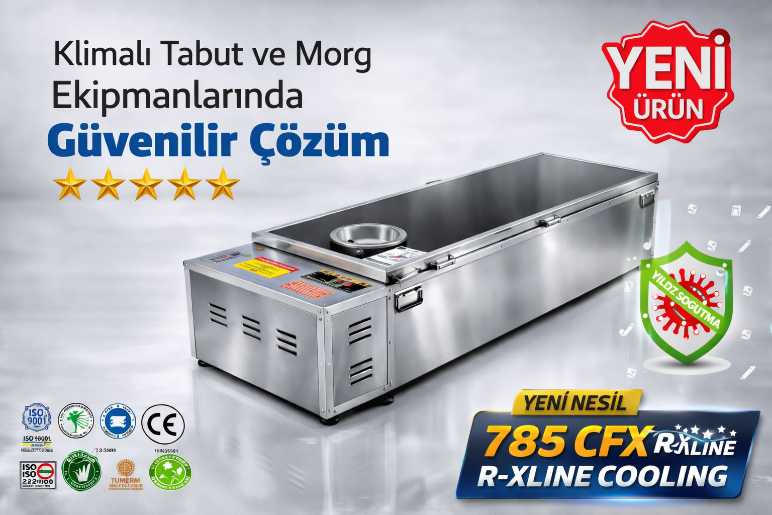 En Çok Tercih Edilen Klimalı Tabut ve Morg Sistemleri