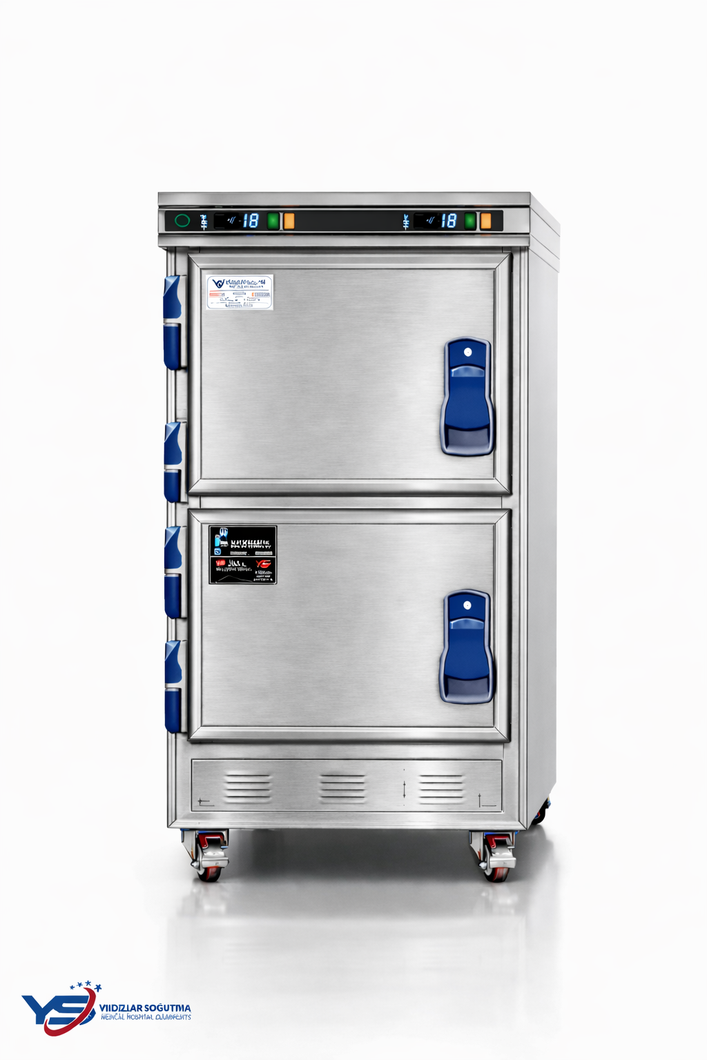 2 Üniteli Morg Cihazı YS MORG 0010CFX R-XLINE COOL | Paslanmaz Profesyonel Morg Ünitesi