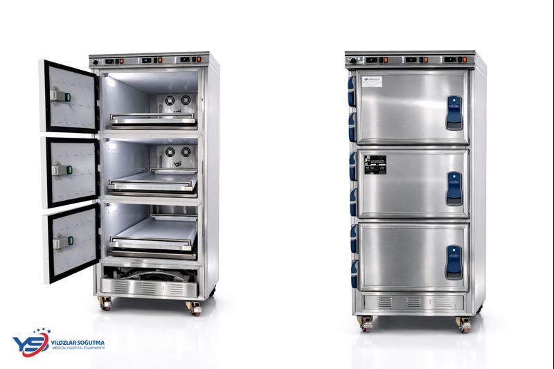 Hastane, belediye ve adli kurumlara özel morg sistemleri.