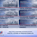 Yıldızlar Soğutma; morg sistemleri, otopsi masaları, gasil–teneșir masaları ve paslanmaz ekipmanlarda hijyenik, dayanıklı ve kurumsal çözümler sunar.