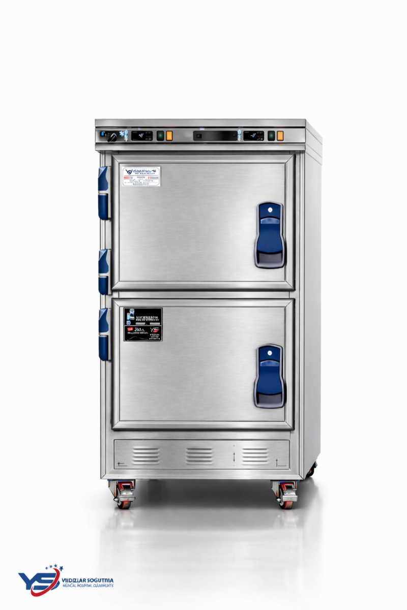 2 Üniteli Morg Cihazı YS MORG 0010CFX R-XLINE COOL | Paslanmaz Profesyonel Morg Ünitesi